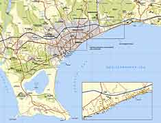 limassol area map cyprus