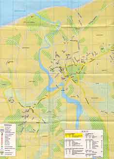 polis area strret map cyprus
